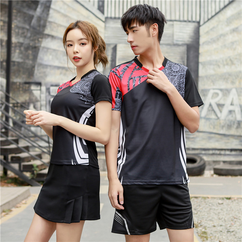 New tenis shirt men /women,bad - Table Tennis Uniform review and price