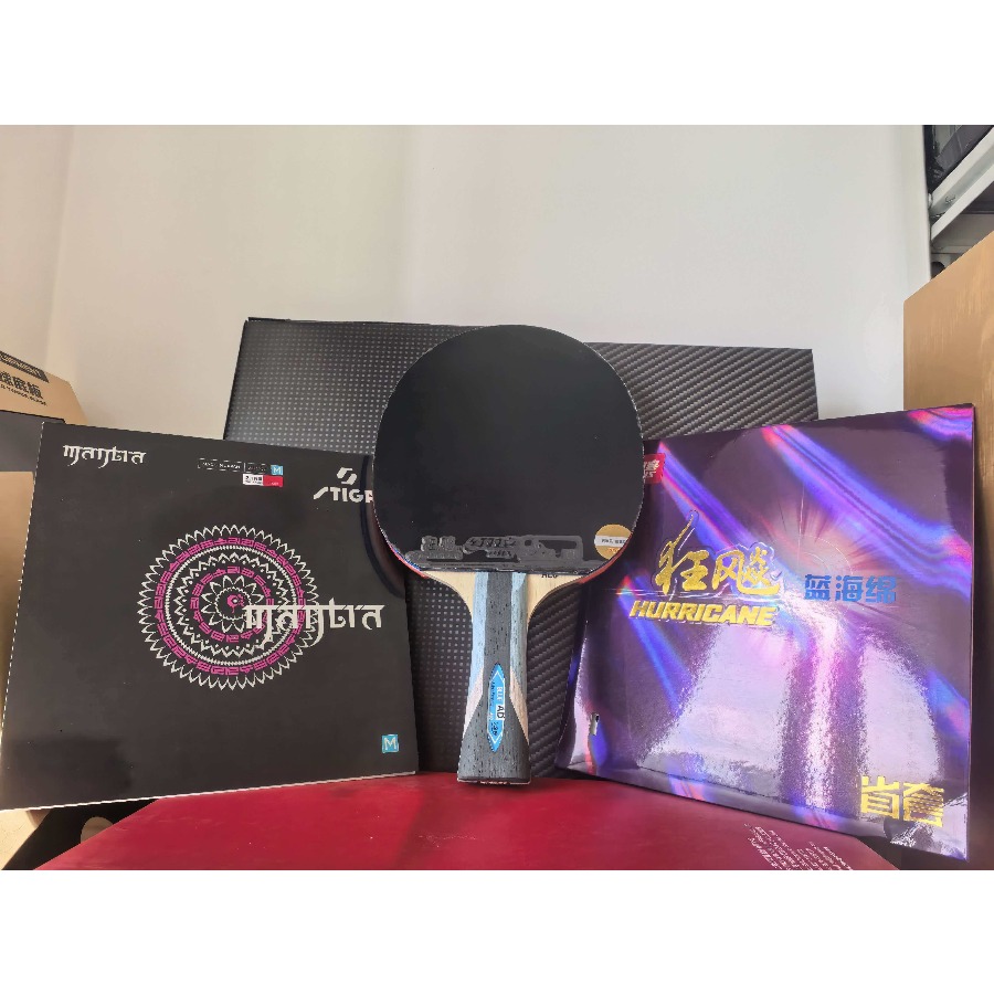 Friendship Blue Arylate Carbon - Stiga Carbon Blade review and price