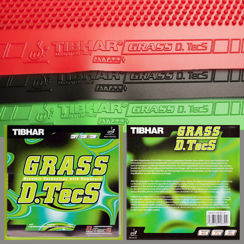 TIBHAR Grass D.TecS Table Tenn - Table Tennis Club review and price