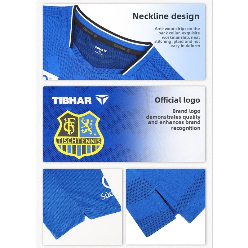TIBHAR table tennis sportswear - Table Tennis Uniform review and price
