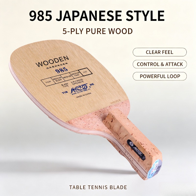 YINHE 985 Japanese Penhold Tab - Table Tennis Club review and price
