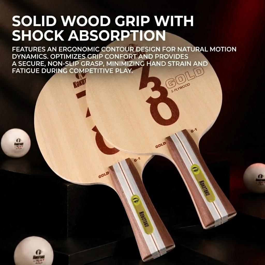 Kokutaku Table Tennis Blade FL - Stiga Carbon Blade review and price