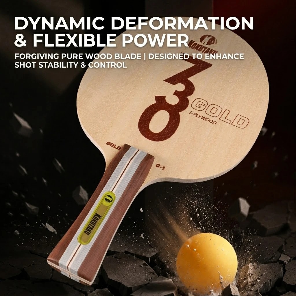 Kokutaku Table Tennis Blade FL - Stiga Carbon Blade review and price
