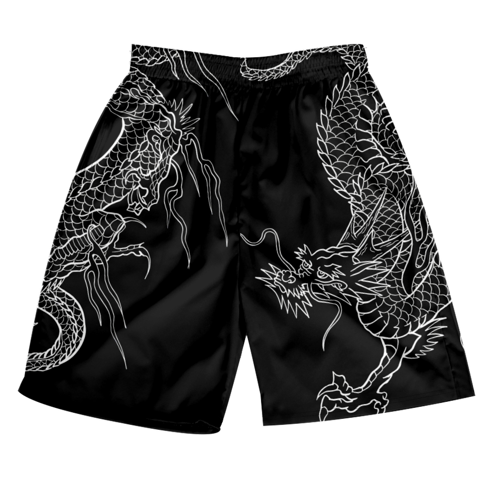 Harajuku Dragon Print Table Te - Table Tennis Shorts review and price