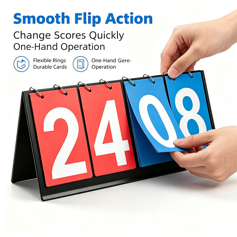 4‑Digit Flip Scoreboard Portab - Table Tennis Ranking review and price