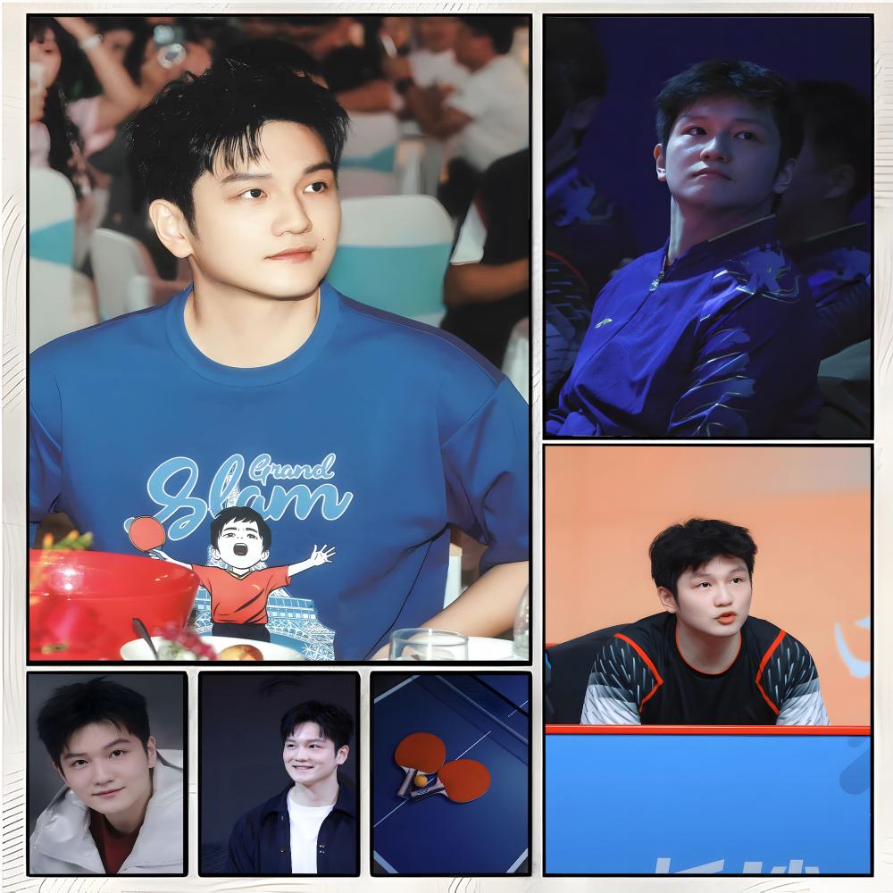 Athlete Table Tennis Fan Zhend - Table Tennis Zhendong review and price