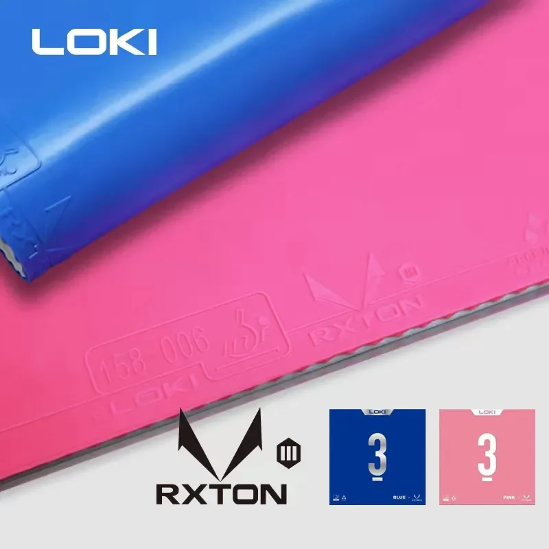 Original LOKI RXTON 3 Blue Pin - Table Tennis Movie review and price