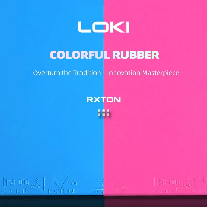Original LOKI RXTON 3 Blue Pin - Table Tennis Movie review and price