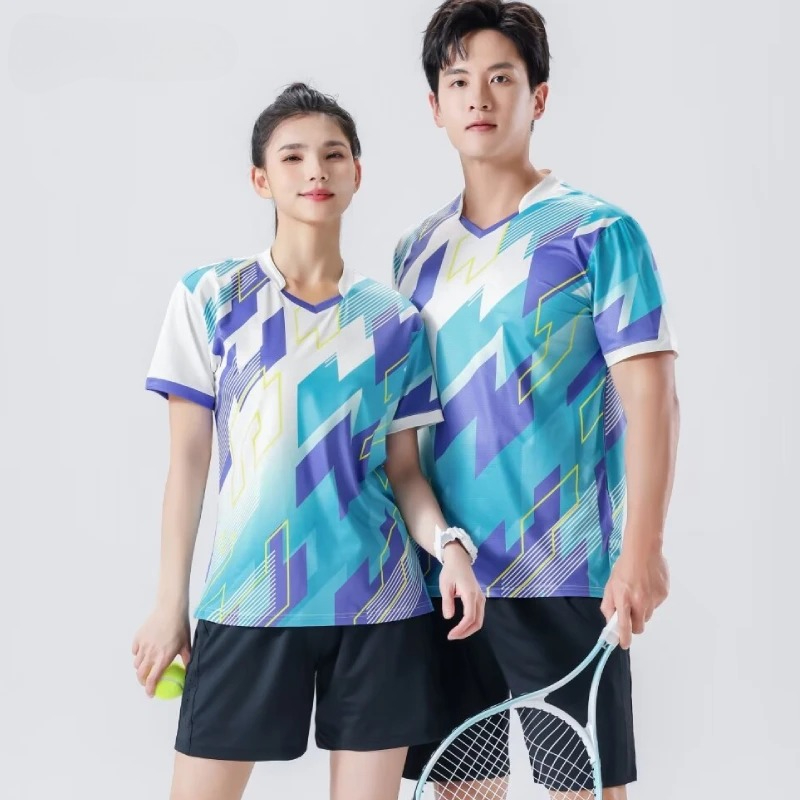 New Men's T-shirts Women Quick - Table Tennis Uniform review and price
