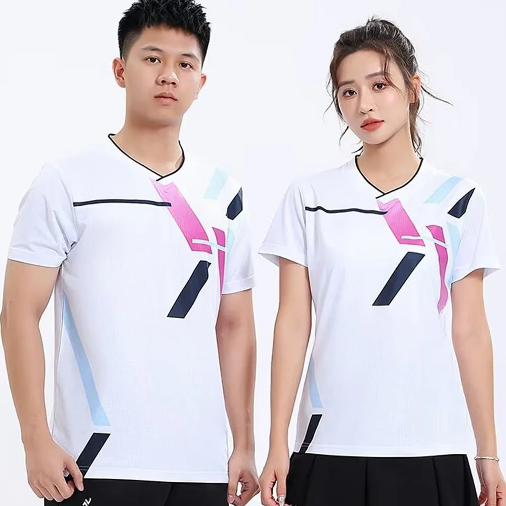 Badminton T-shirt for Men Wome - Table Tennis Uniform review and price