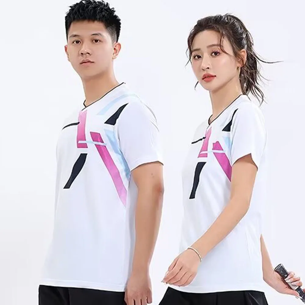 Badminton T-shirt for Men Wome - Table Tennis Uniform review and price
